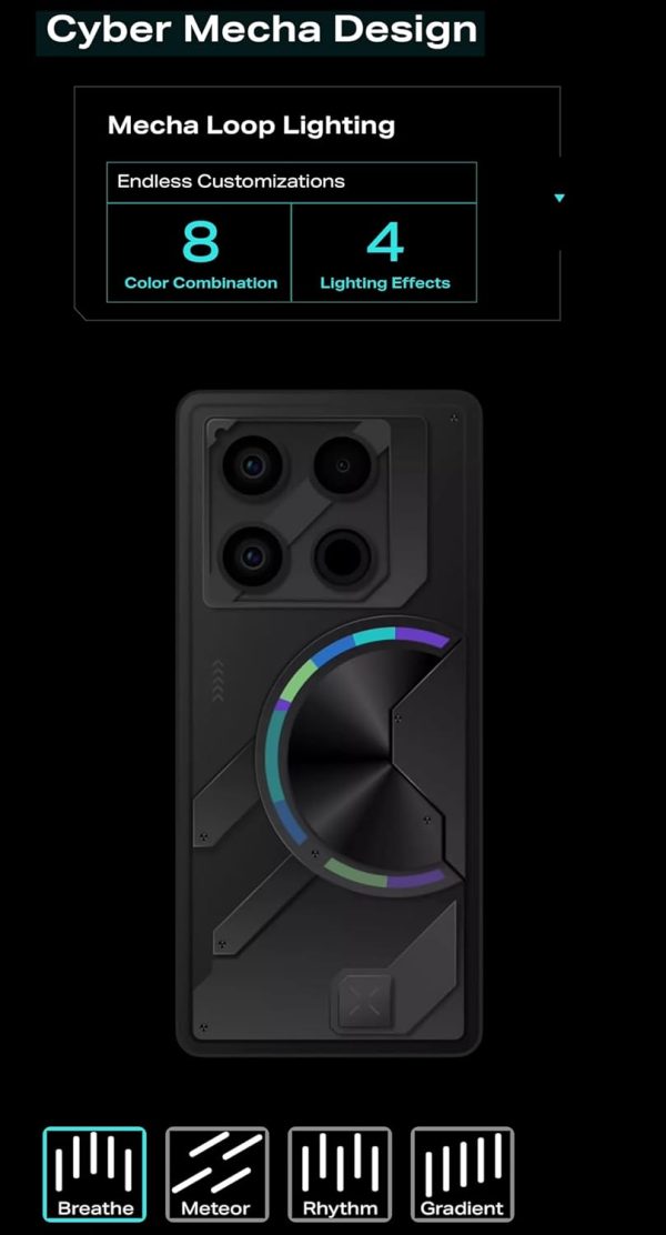 Infinix GT 20 Pro 5G (Mecha Orange, 8GB RAM, 256GB Storage) | Up to 16GB Extented RAM | 6.78" AMOLED Display | 108MP+2MP+2MP | 32MP Front Camera | MediaTek Dimensity 8200...