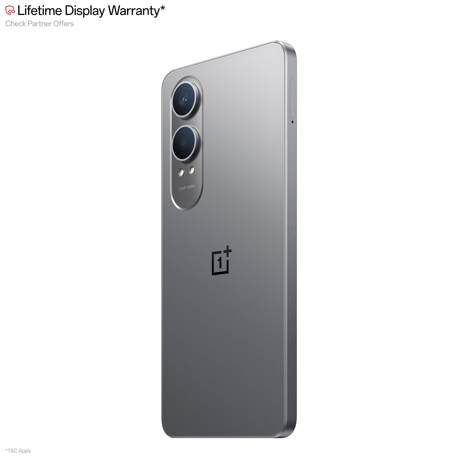 OnePlus Nord CE4 Lite 5G (Super Silver, 8GB RAM, 128GB Storage) | Lifetime Display Warranty | 5500 mAh Battery, 80W SUPERVOOC and Reverse Charging | 50MP Camera with OIS | 120Hz…