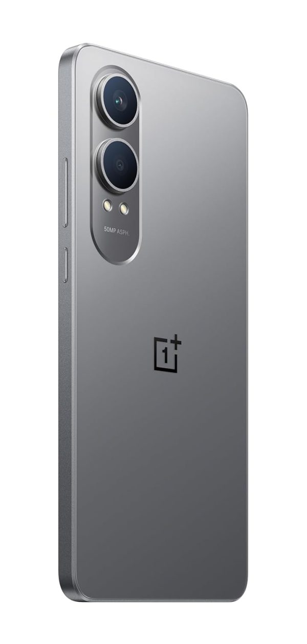 OnePlus Nord CE4 Lite 5G (Super Silver, 8GB RAM, 256GB Storage) | Lifetime Display Warranty | 5500 mAh Battery, 80W SUPERVOOC and Reverse Charging | 50MP Camera with OIS | 120Hz...