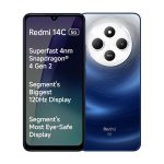 Redmi 14C 5G (Starlight Blue, 4GB RAM, 128GB Storage) | Superfast 4nm Snapdragon 4 Gen 2 | 120Hz 17.47cm (6.88”) Display | 5160mAh Battery | 50MP Dual Camera | Premium Starlight...