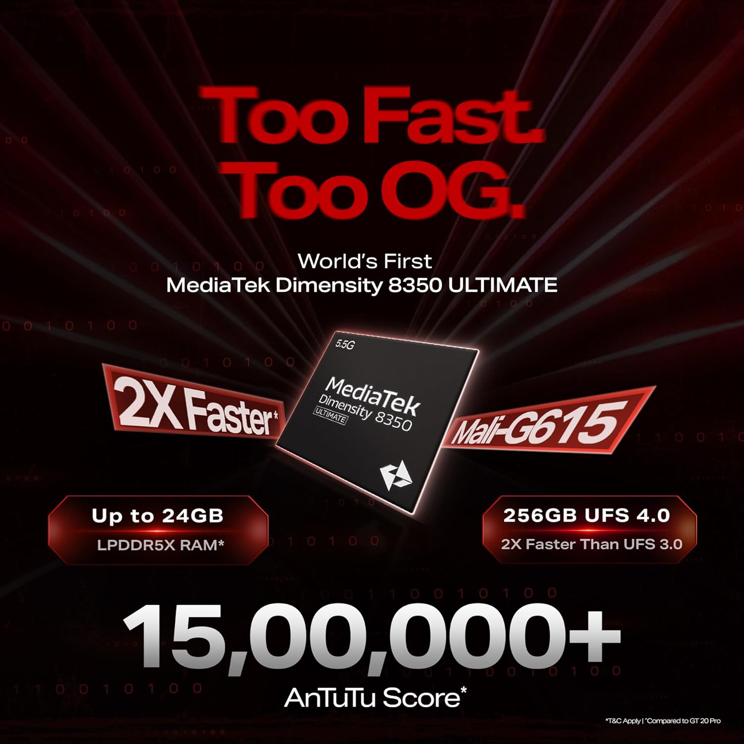 Infinix Gt 30 Pro 5G+, Dark Flare (12Gb, 256Gb) 7 Infinix Gt 30 Pro 5G+, Dark Flare (12Gb, 256Gb)