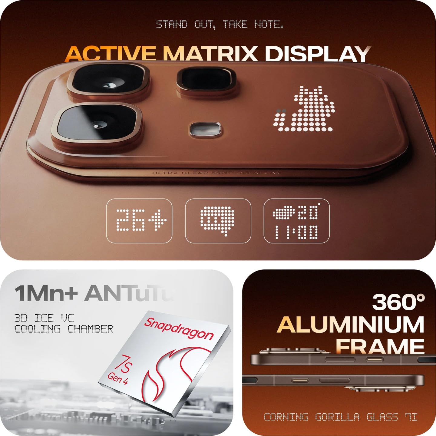 Infinix Note 60 Pro 5G (Mocha Brown, 8Gb Ram, 128Gb Storage) | Snapdragon 7S Gen 4 Processor | 50Mp Ai Dual Camera | 6.78&Quot; Amoled Display | 6500Mah Battery | 5G Smartphone 3 Infinix Note 60 Pro 5G (Mocha Brown, 8Gb Ram, 128Gb Storage) | Snapdragon 7S Gen 4 Processor | 50Mp Ai Dual Camera | 6.78&Quot; Amoled Display | 6500Mah Battery | 5G Smartphone