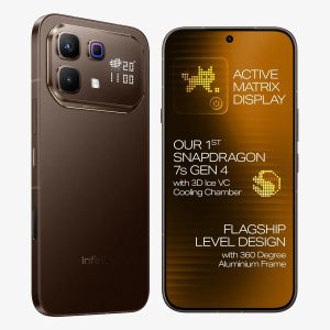 Infinix Note 60 Pro (Mocha Brown, 8GB RAM, 256GB Storage) | 50MP Camera | 6.78" FHD+ AMOLED Display | Snapdragon 7s Gen 4 | 6500mAh Battery | 5G Smartphone