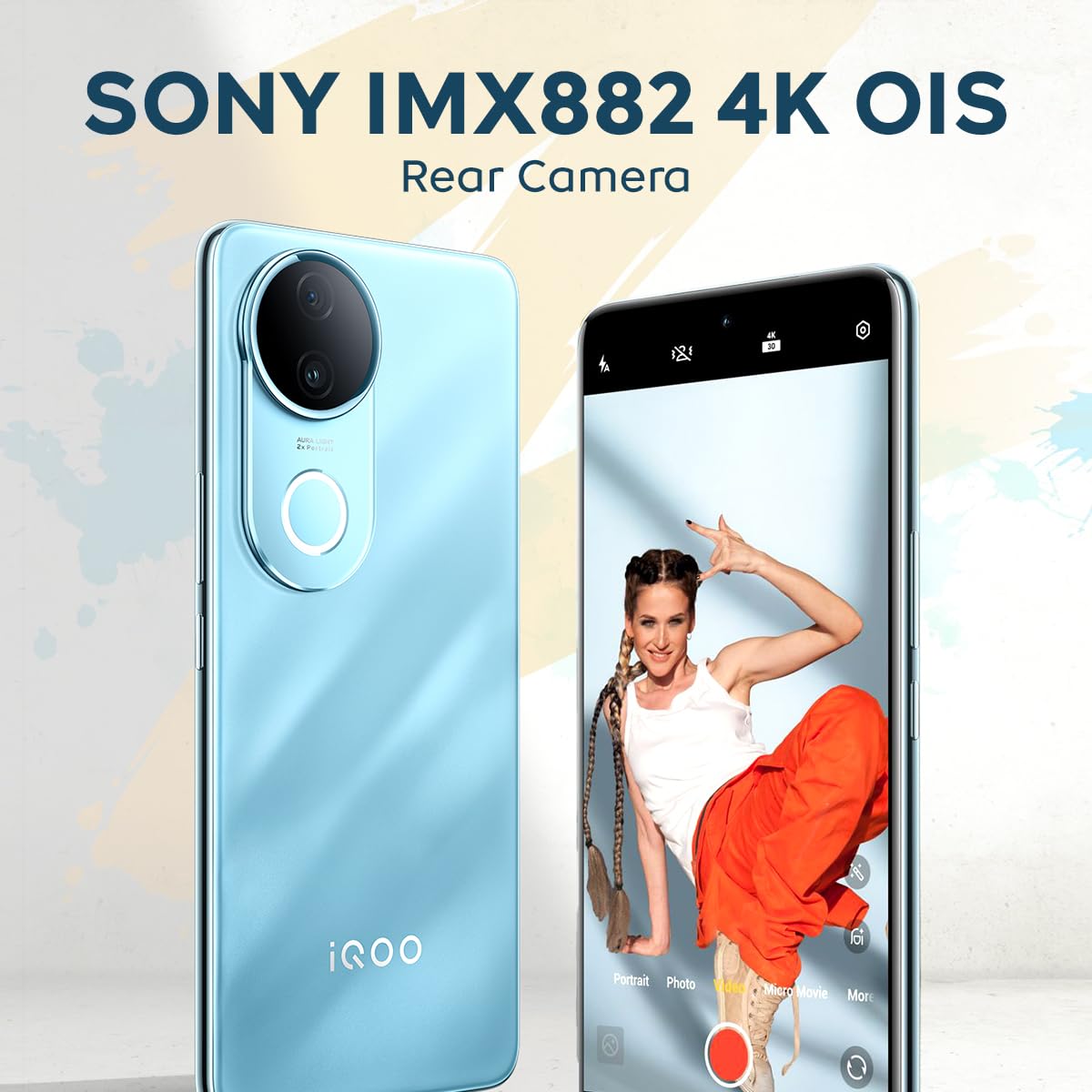 Iqoo Z10R 5G (Aquamarine, 8Gb Ram, 128Gb Storage) | 32Mp 4K Selfie Camera | Quad-Curved Amoled Display | Dimensity 7400 Processor With 750K+ Antutu 2 Iqoo Z10R 5G (Aquamarine, 8Gb Ram, 128Gb Storage) | 32Mp 4K Selfie Camera | Quad-Curved Amoled Display | Dimensity 7400 Processor With 750K+ Antutu