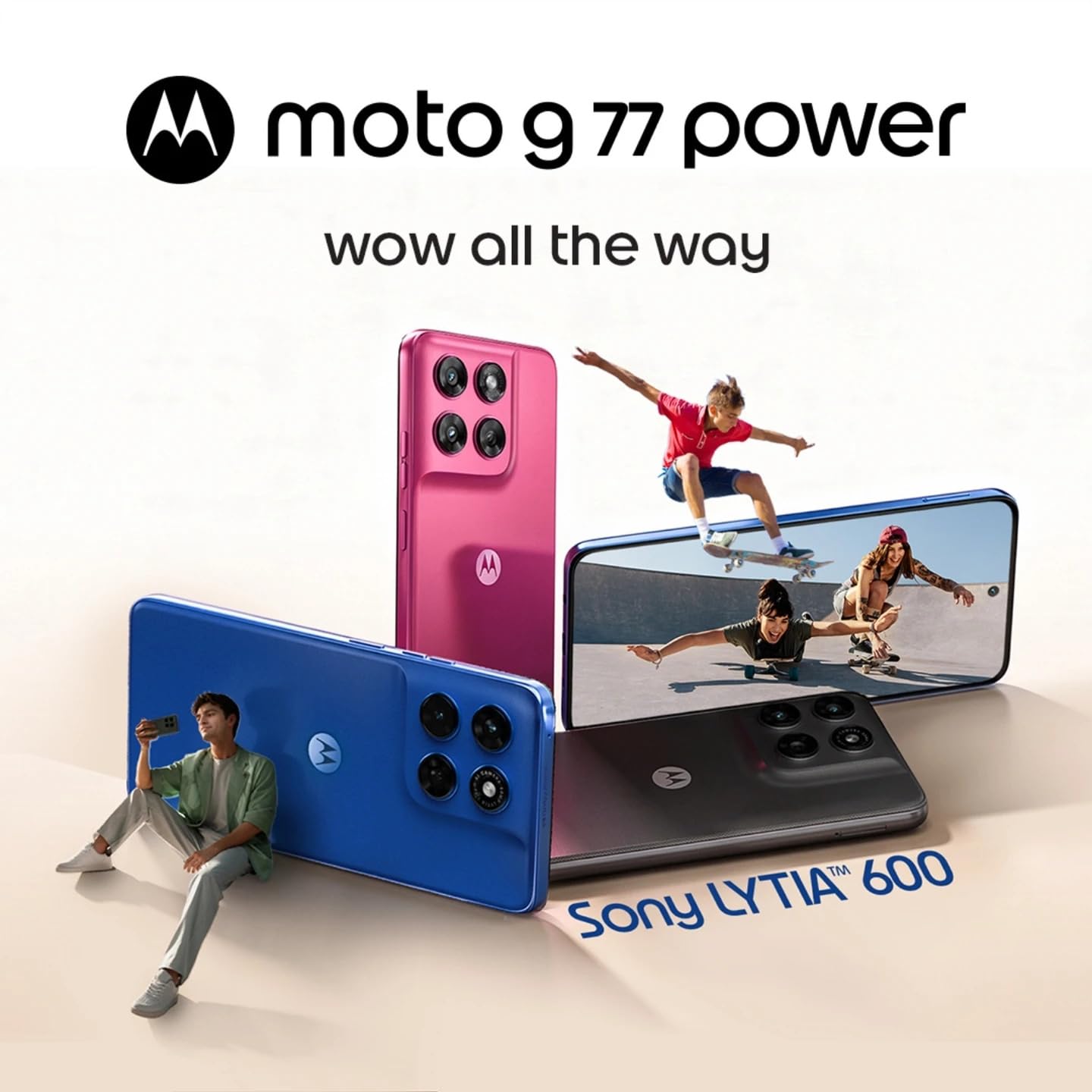 Motorola G77 Power (Pantone Nautical Blue, 8Gb Ram, 128Gb Storage) | Mediatek Dimensity 6400 Octa-Core Processor | 50Mp + 8Mp Ai Dual Rear Camera | 32Mp Front Camera | 6.72-Inch... 5 Motorola G77 Power (Pantone Nautical Blue, 8Gb Ram, 128Gb Storage) | Mediatek Dimensity 6400 Octa-Core Processor | 50Mp + 8Mp Ai Dual Rear Camera | 32Mp Front Camera | 6.72-Inch...