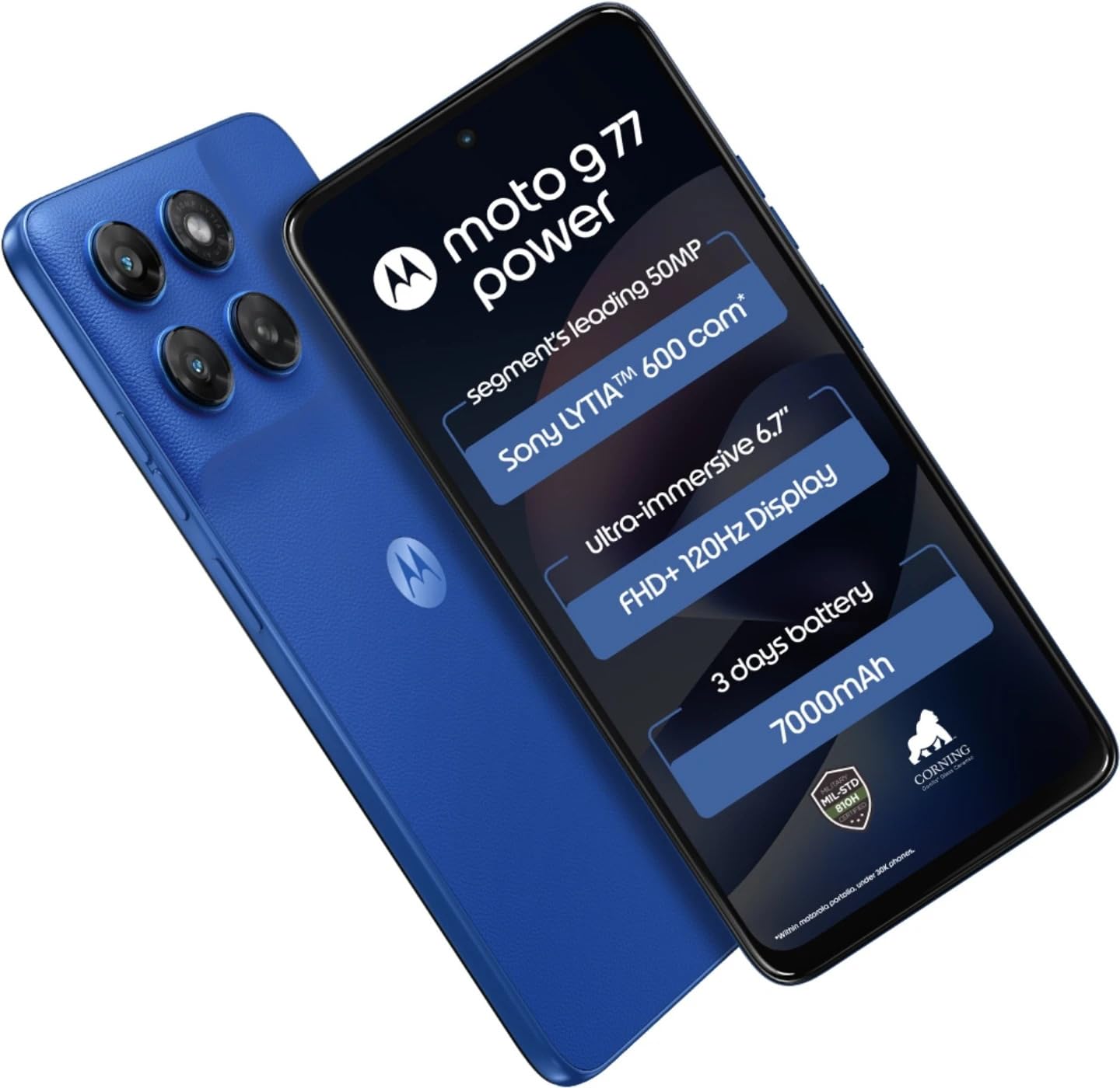 Motorola G77 Power (Pantone Nautical Blue, 8Gb Ram, 128Gb Storage) | Mediatek Dimensity 6400 Octa-Core Processor | 50Mp + 8Mp Ai Dual Rear Camera | 32Mp Front Camera | 6.72-Inch... 10 Motorola G77 Power (Pantone Nautical Blue, 8Gb Ram, 128Gb Storage) | Mediatek Dimensity 6400 Octa-Core Processor | 50Mp + 8Mp Ai Dual Rear Camera | 32Mp Front Camera | 6.72-Inch...