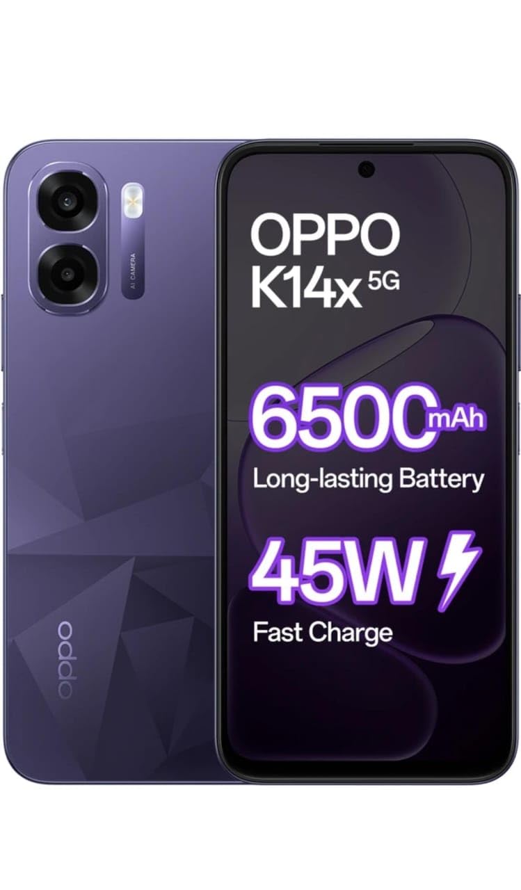 Oppo K14X 5G (Prism Violet) (6Gb+128Gb) 1 Oppo K14X 5G (Prism Violet) (6Gb+128Gb)