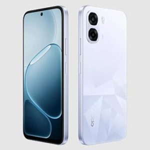 OPPO K14x 5G Smartphone, 6GB RAM, 128GB Storage, ICY Blue, Dual Camera, 48-Month Fluency Protection