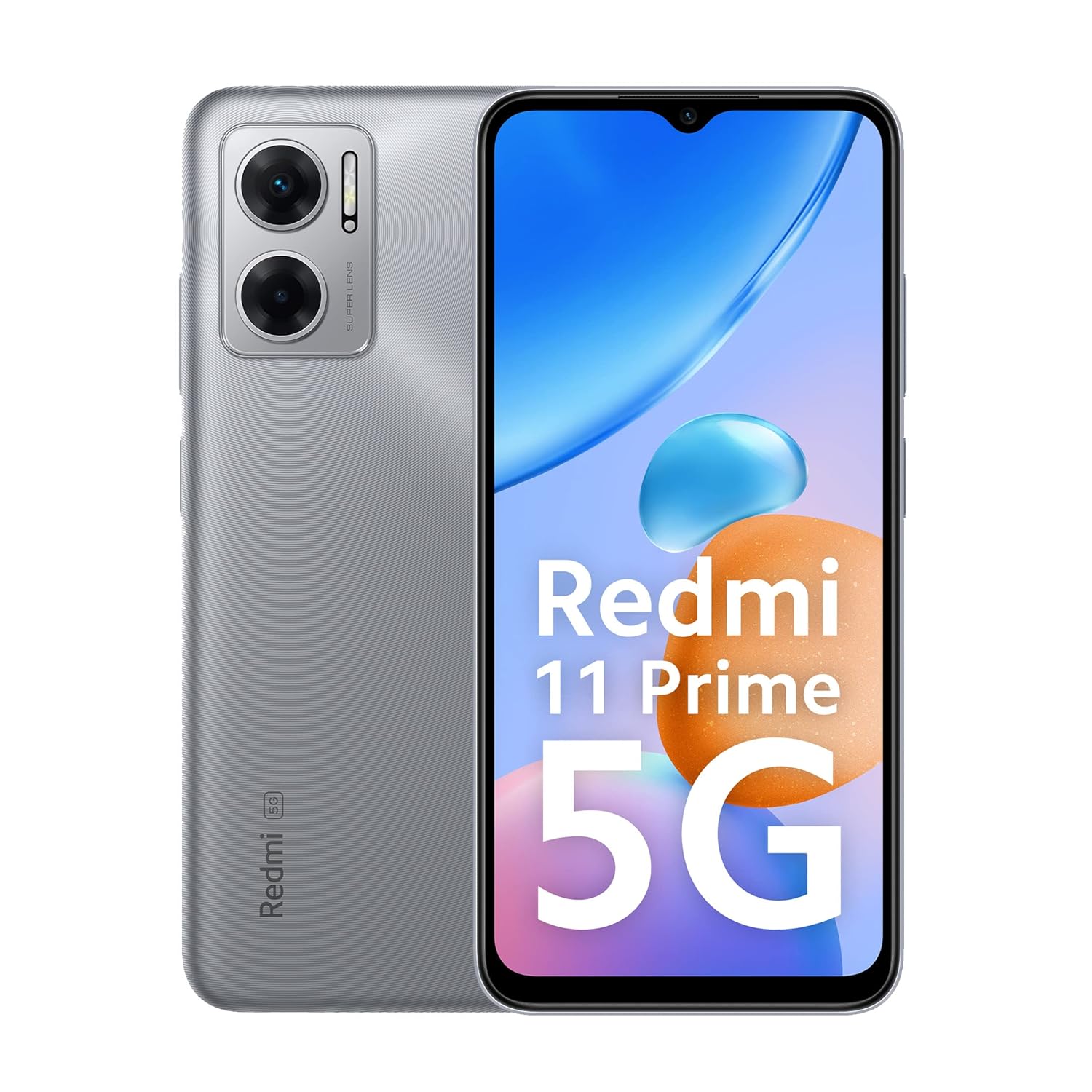 Redmi 11 Prime 5G (Chrome Silver, 6Gb Ram, 128Gb Storage) | Prime Design | Mtk Dimensity 700 | 50 Mp Dual Cam | 5000Mah | 7 Band 5G 1 Redmi 11 Prime 5G (Chrome Silver, 6Gb Ram, 128Gb Storage) | Prime Design | Mtk Dimensity 700 | 50 Mp Dual Cam | 5000Mah | 7 Band 5G