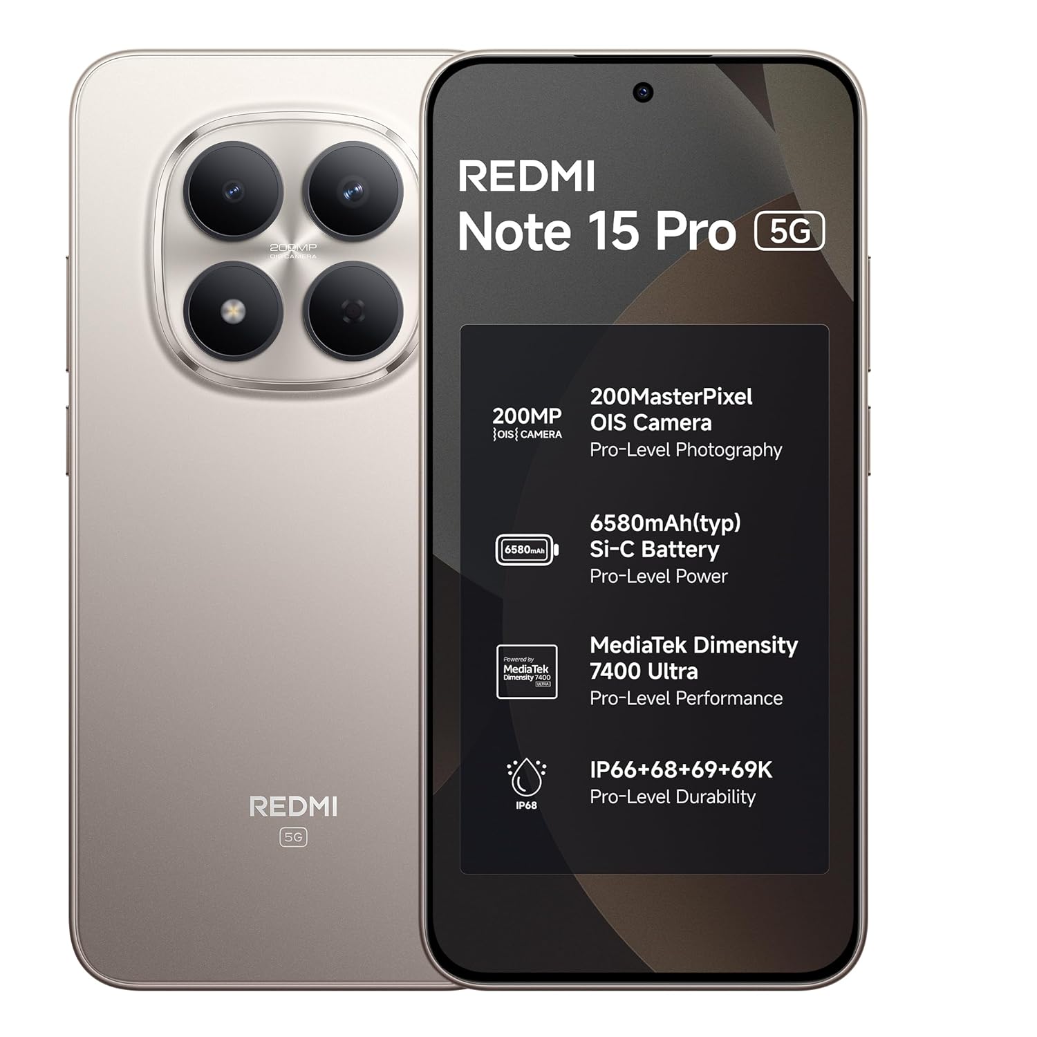 Redmi Note 15 Pro 5G (Silver Ash, 8Gb+128Gb) | 200Masterpixel Ois Camera | Dimensity 7400-Ultra | 17.3Cm Crystalres Amoled Screen | Ip66/68/69/69K | Mega 6580Mah Si/C Battery |... 11 Redmi Note 15 Pro 5G (Silver Ash, 8Gb+128Gb) | 200Masterpixel Ois Camera | Dimensity 7400-Ultra | 17.3Cm Crystalres Amoled Screen | Ip66/68/69/69K | Mega 6580Mah Si/C Battery |...